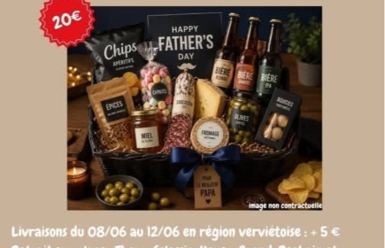 Paniers Garnis de la Fête des Pères (20€)